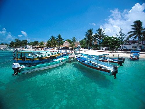 tour en lancha isla mujeres